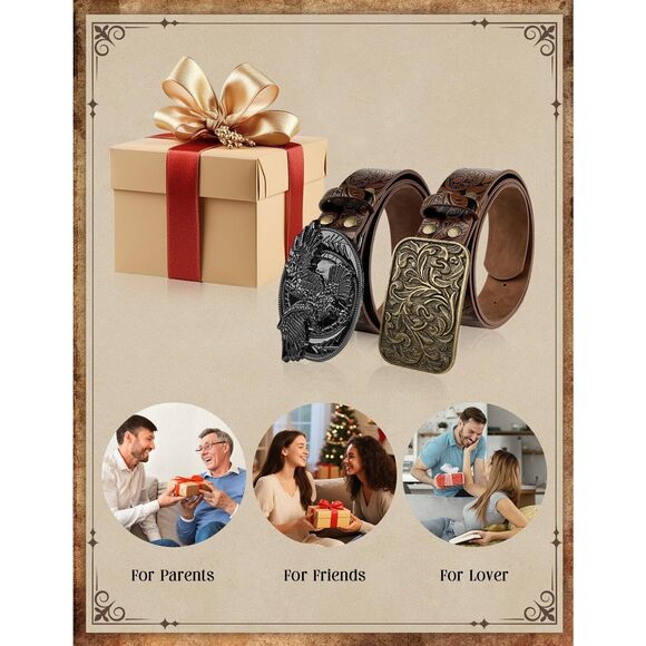 Western Belts For Woman Cowgirl Belt Renaissance Pirate Belts Leather Belts😇 - Picture 7 of 8